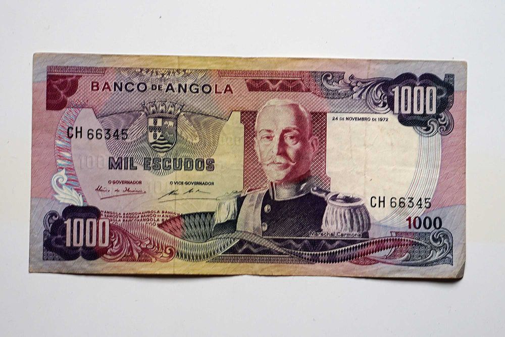 Nota 1000 Escudos - 1972 Angola