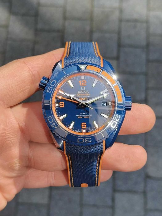 Omega Seamaster Planet Ocean 600M GMT "Big Blue" 2023r