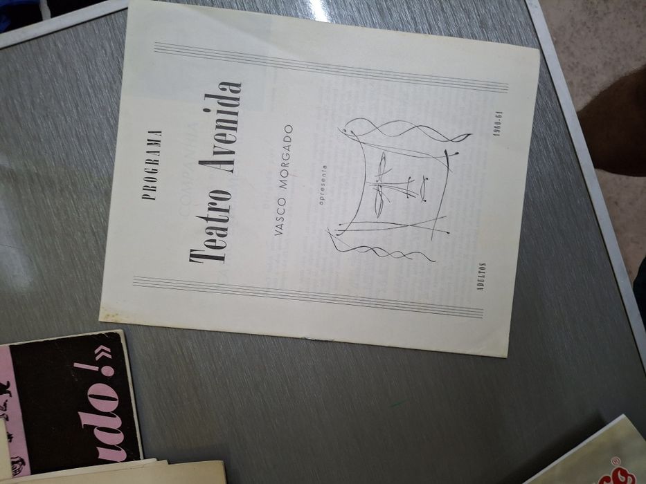 Programas antigos de teatro