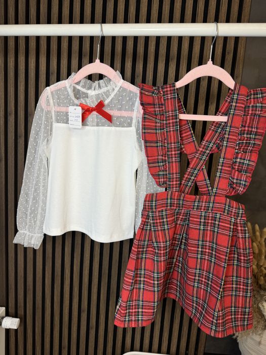 Nowy zestaw spódniczka i bluzka handmade 110