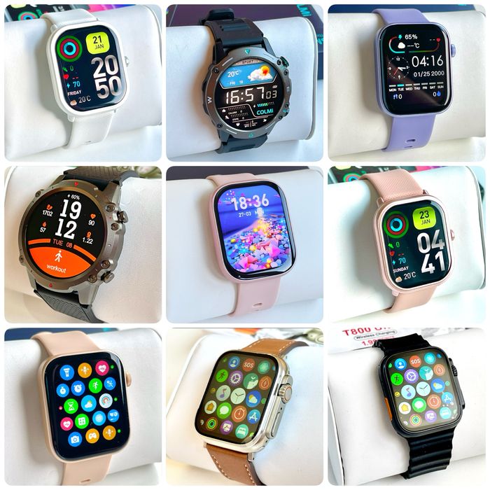 [NOVO] Smartwatches Colmi, Zeblaze, T800, T10