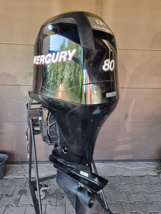 Mercury 80 odblokowany na 100 KM silnik zaburtowy manetka zegar
