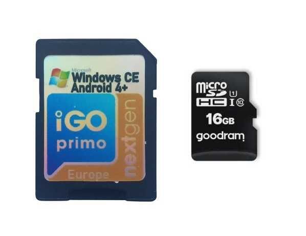 iGO Primo Truck na Karcie SD WINCE ANDROID 2025 Nowa