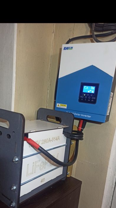 Инвертор. Аккумулятор. Подключение.