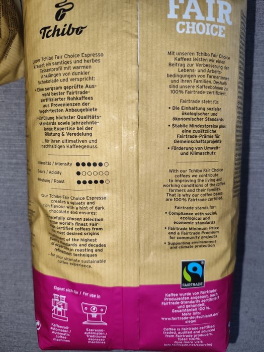 Kawa Tchibo 1kg (1 szt - 45 zł, 4 szt - 140 zł)