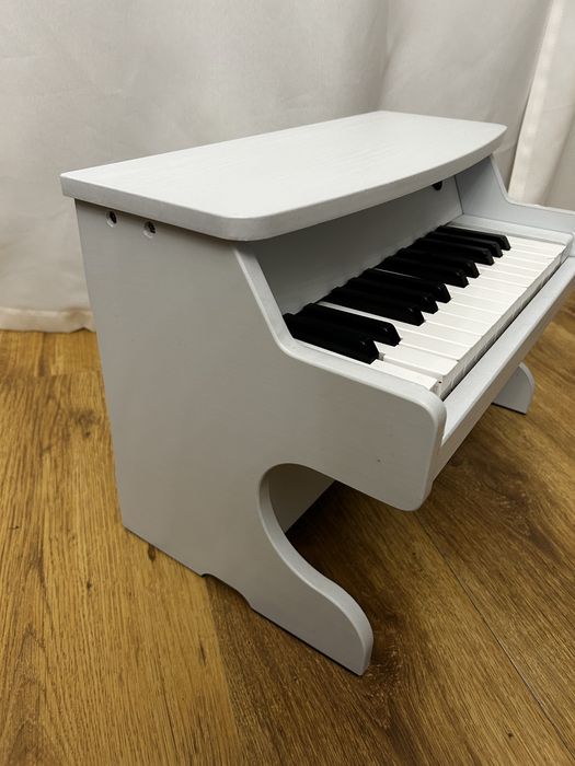 Drewniane pianino dziecięce elektrtczne pianinko