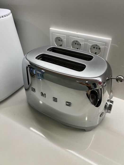 Smeg torradeira cromada