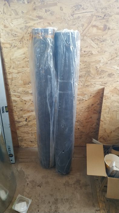 Труба одностінна  димохідна для камінна чорна. Суперізол.