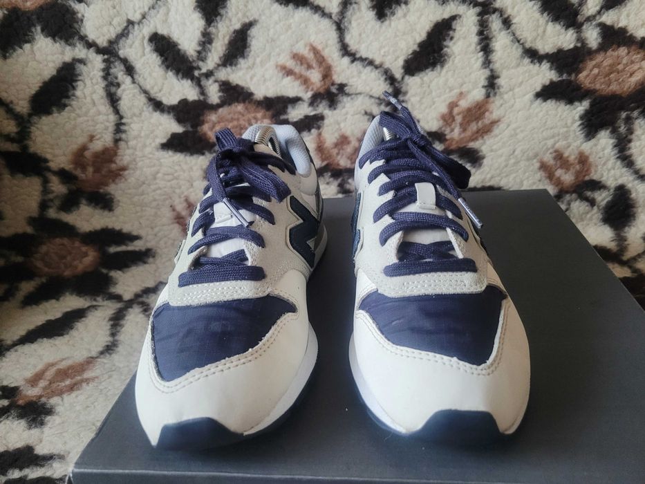 Super sportowe sneakersy New Balance Figs x 996 wkł.24,5 cm skóra