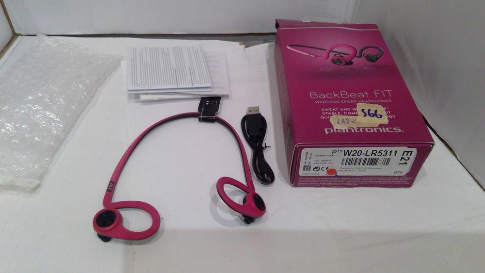 Bezprzewodowy zestaw słuchawkowy Plantronics BackBeat fit S66