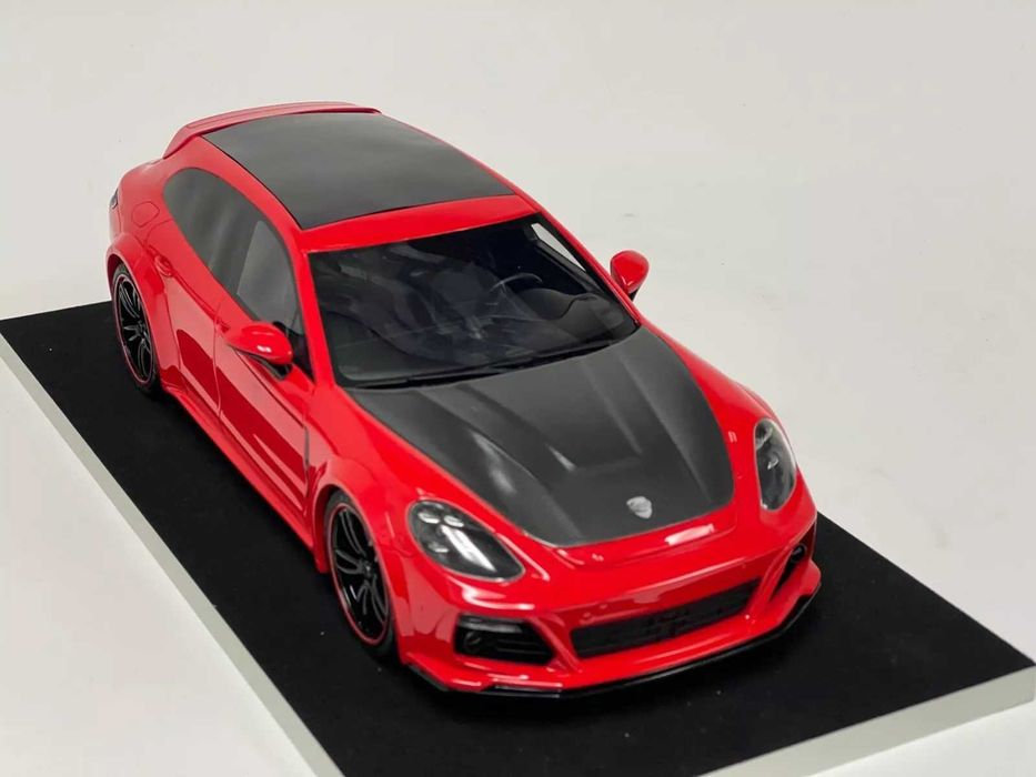 Porsche Panamera + 1/18 + Resina + Techart + Portes Grátis