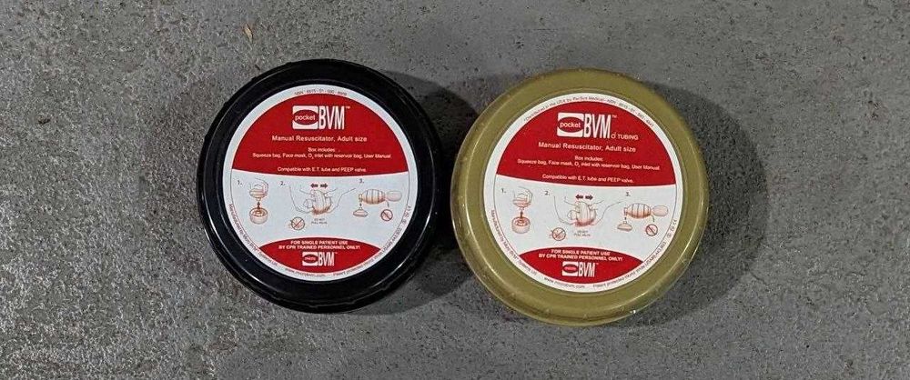 Мішок AMBU від PerSys medical, BVM pocket та BVM pocket О² tubing