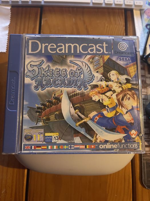 Sega Dreamcast skies of Arcadia