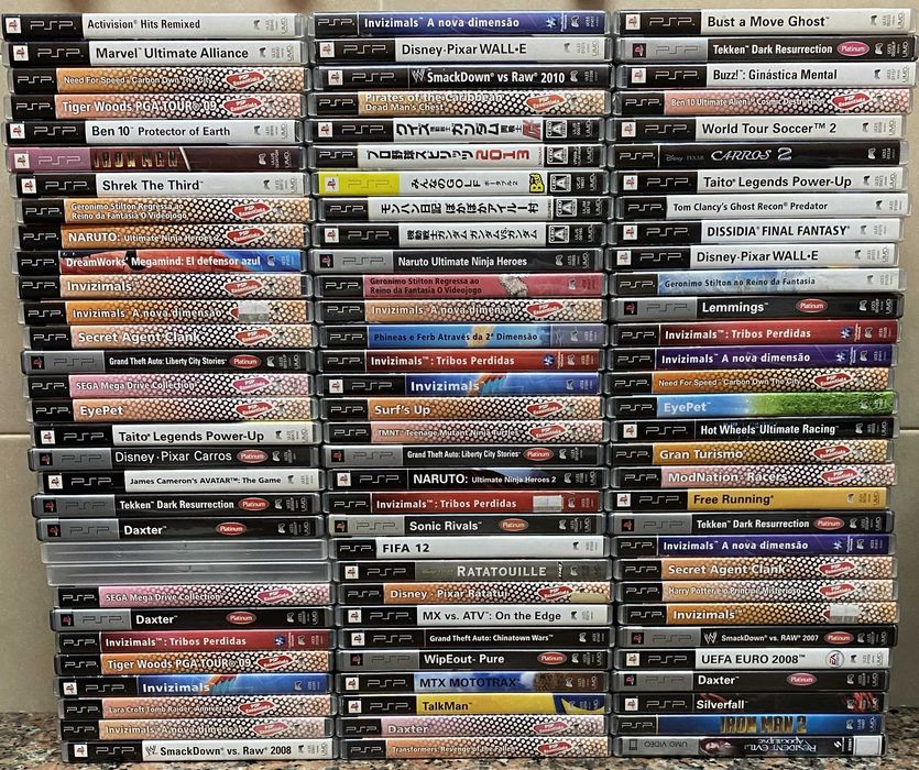 Jogos PSP Sony Playstation Portable Cascais • OLX Portugal