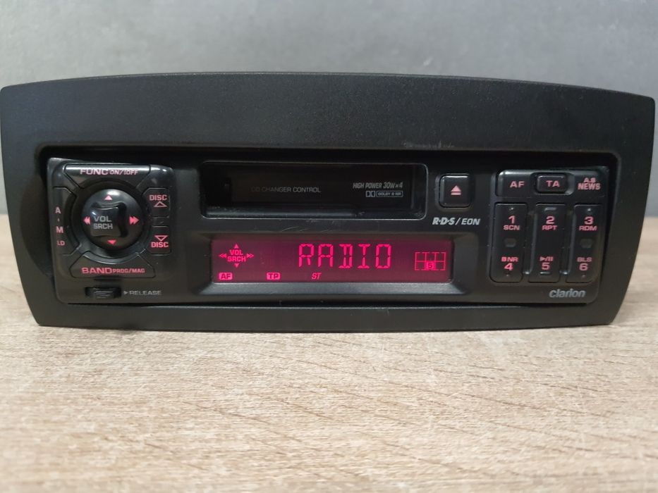Radio samochodowe Clarion FIAT SEICENTO Klasyk Kaseta / PU-1573A  retro 60669382