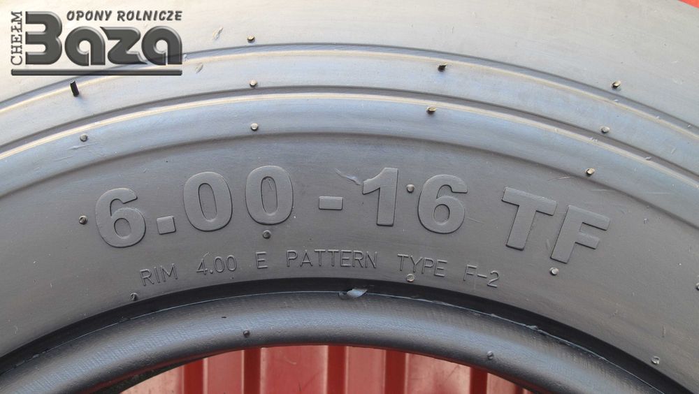 BAZA Opona 6.00-16 AGS Tyres Indie 8PR Mocna Gruba + Tani Kurier ! OKAZJA !