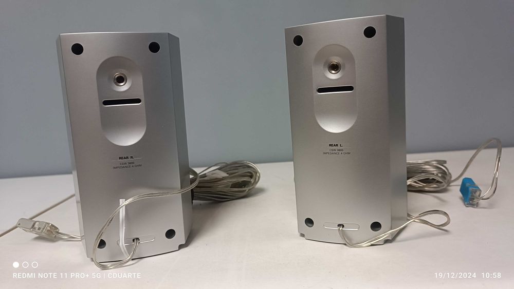 Colunas de som csw 3600 Philips – impedance 4 ohm