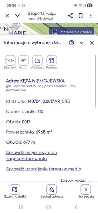 Sprzedam działkę leśna