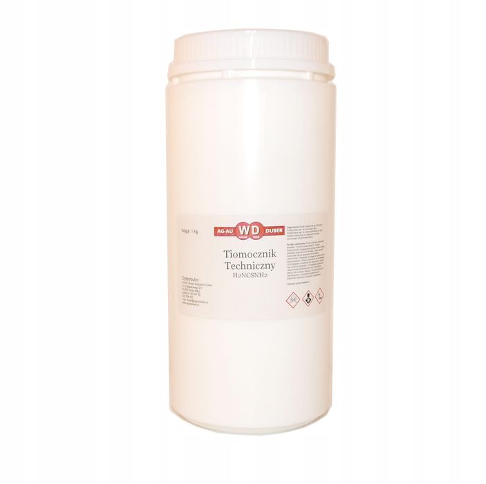tiomocznik techniczny 1kg duber do czyszczenia metali szlachetnych