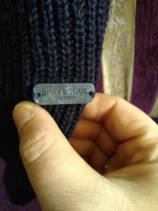 Sweter XXL XXXL Markowy klasy Premium Brave Soul London