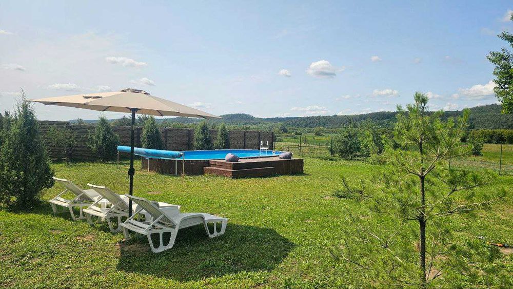 Оренда вілли біля лісу! Басейн/Баня/Чан/Генератор/Піч. GreenHillsVilla