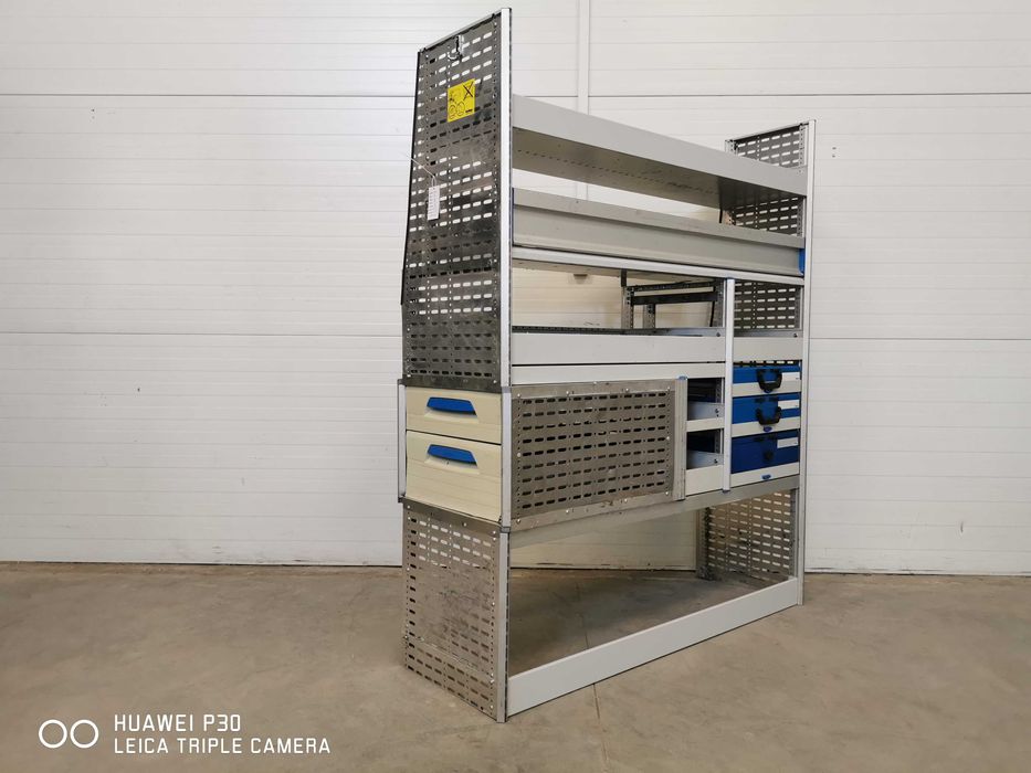 Regał samochodowy zabudowa serwisowa Sortimo Ducato Proace MAX Movano