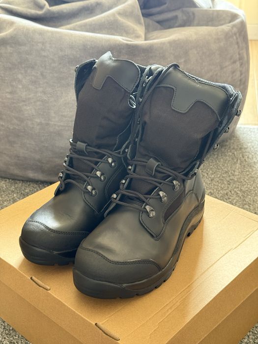 Buty Protektor rozmiar 43 28 cm jesienno-zimowe wysokie ocieplane skórzane nowe