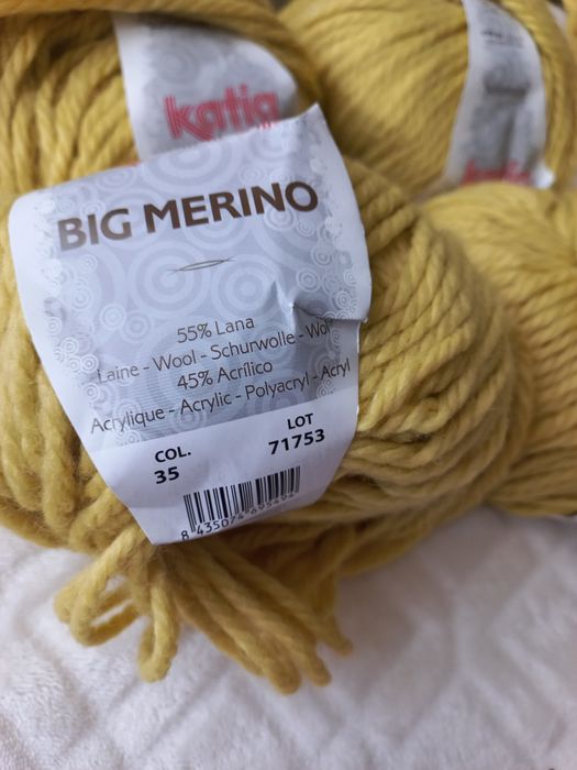 Пряжа Katia Big merino