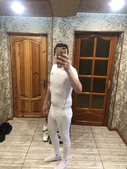 Компрессионная, термо футболка Under Armour