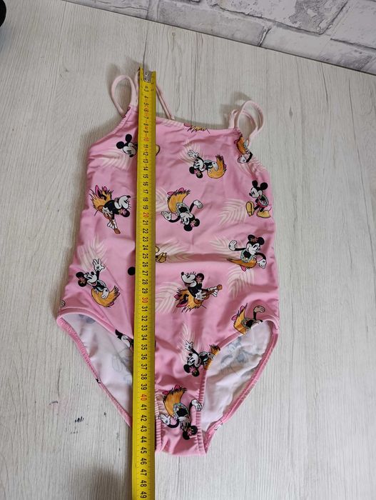 Miki Minnie Mouse strój kostium kąpielowy jednoczęściowy 116/122 różow
