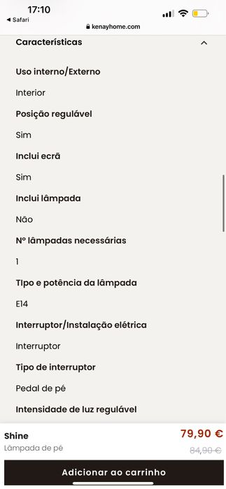 Candeeiro Kenay Home - Novo