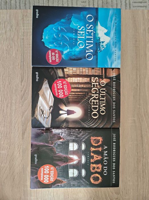 Livros..Dan Brown, Daniel Silva, Jose Rodrigues dos Santos