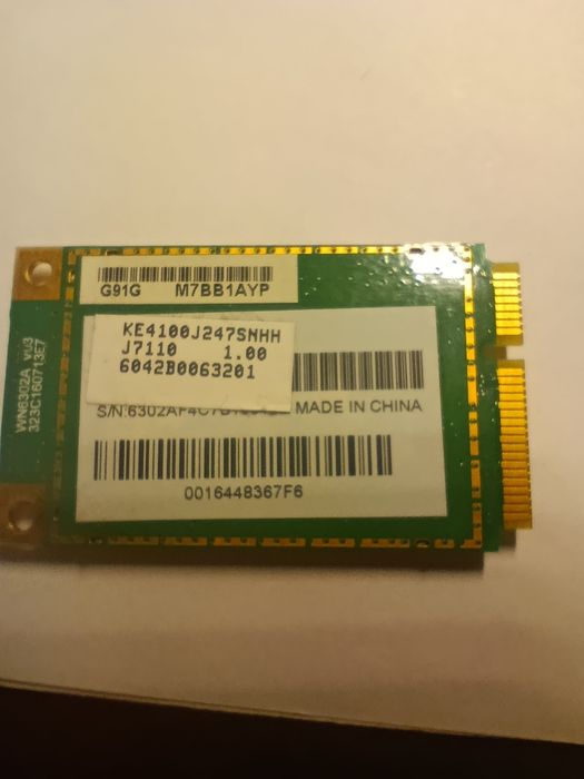 Zestaw kart wifi do laptopów