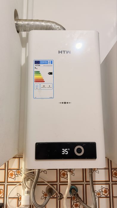 Esquentador de agua a gas semi novo