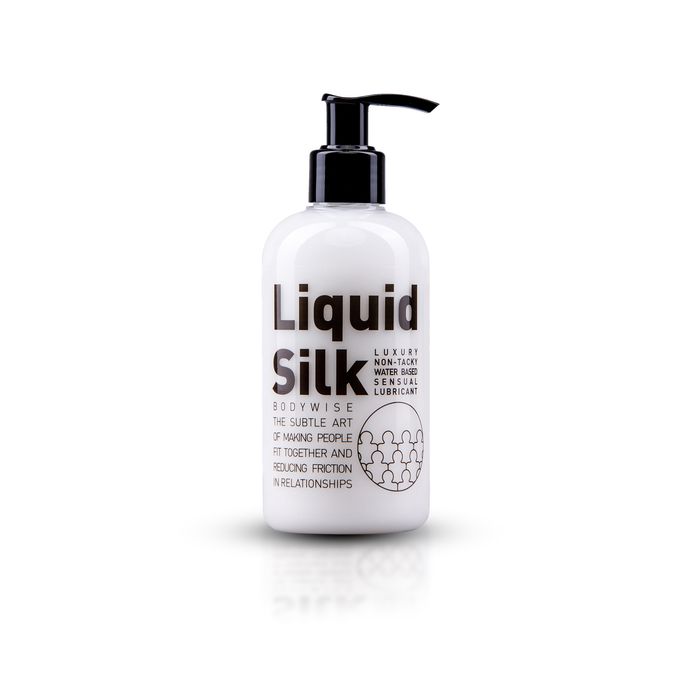 Lubrykant żel intymny Liquid Silk 250ml wodny nie plami 1szt butelka