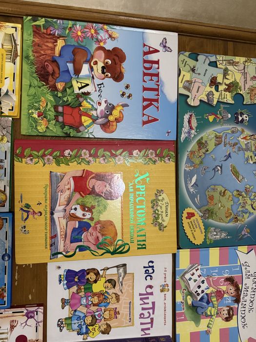 різні навчальні книги для дітей та підлітків(ціна за все!!)