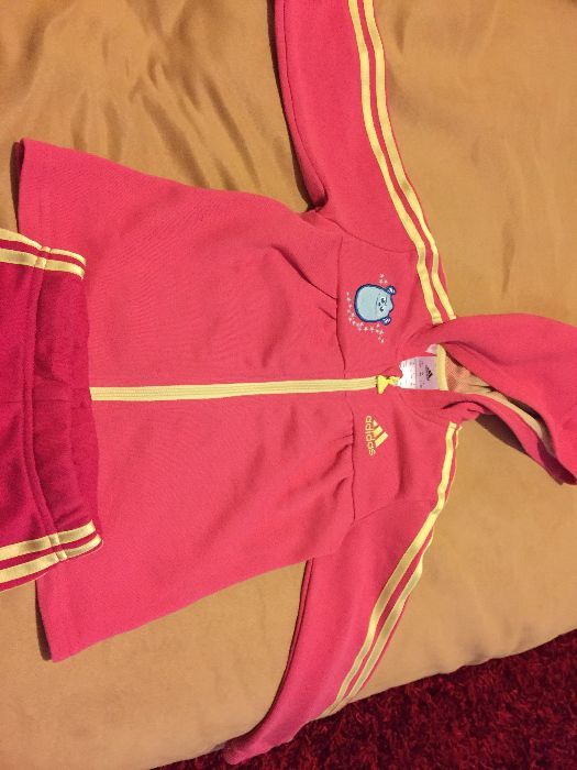 Fato treino adidas menina 12/18 meses