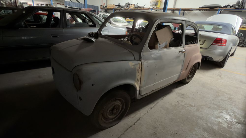 Fiat 600 para restauro