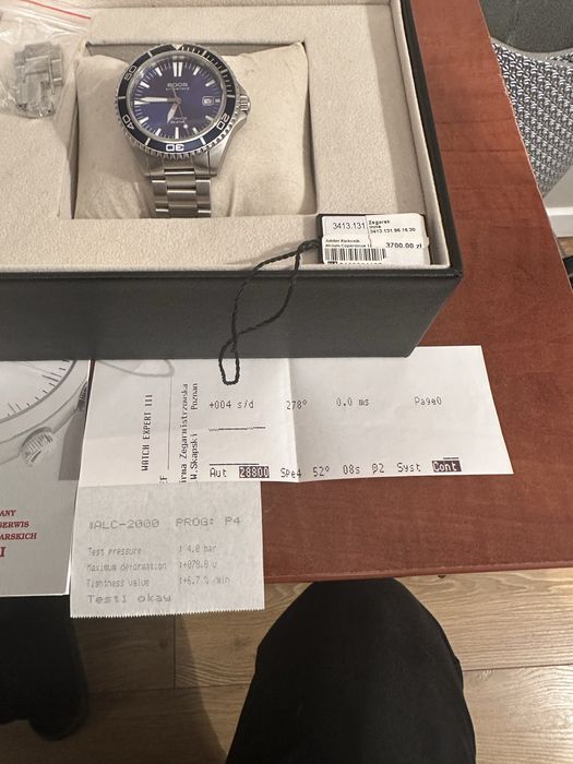 Epos Sportive Diver - nie Longines, Tag Heuer,Edox