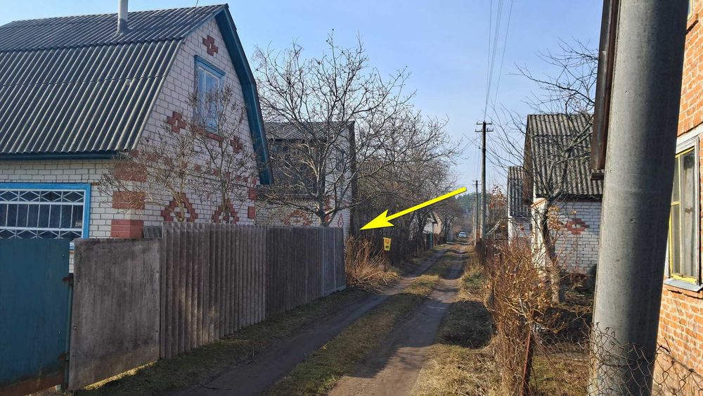 СМ Приватизована земельна ділянка + будівля під майбутній будинок