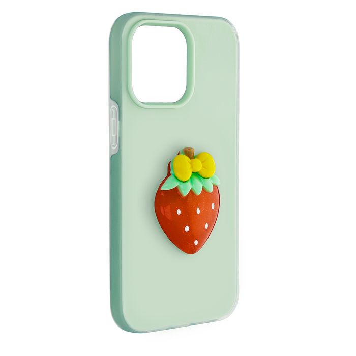 Nakładka Fruit 2in1 do iPhone 16e / 17e zielona
