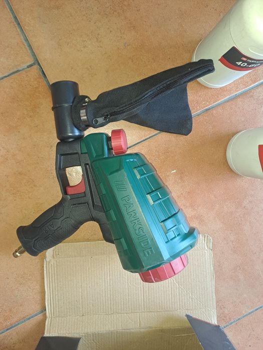 Pistola de jato de areia lidl