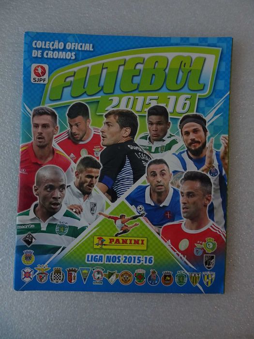 Caderneta de cromos de futebol Futebol 2015/2016 Panini
