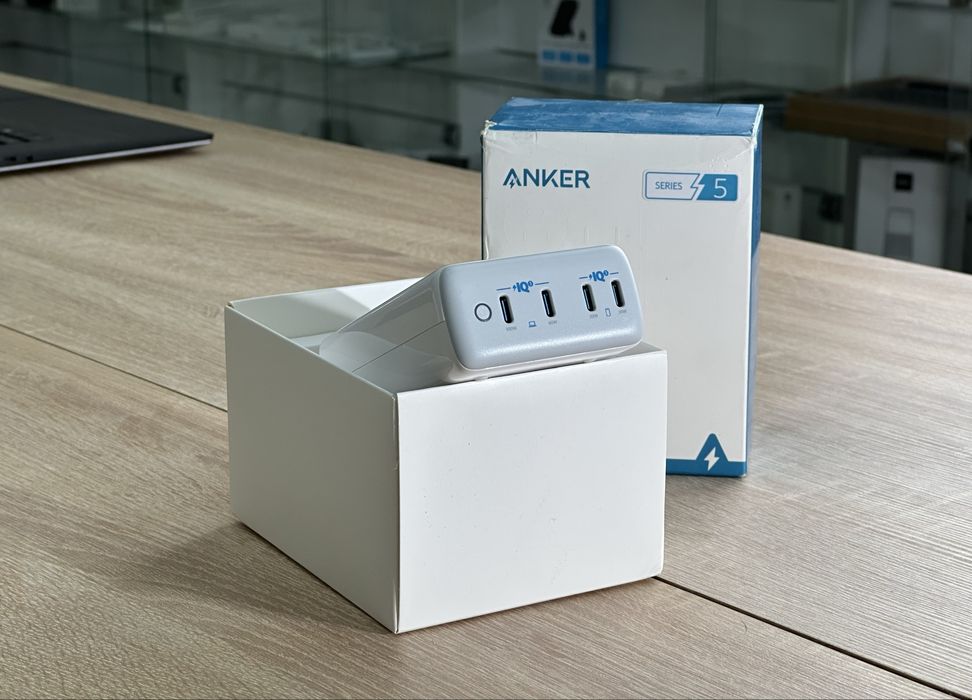 Зарядний пристрій ANKER 547 Charger GaN 120w Зарядка ShopusCenter