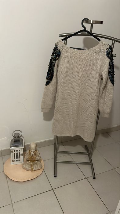 Vestido de malha quentinho
