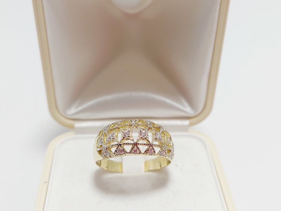 Pierścionek złoty 585 roz 20