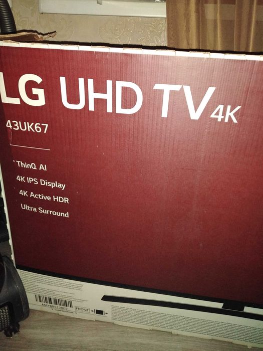Телевізор LG 43 діагональ
