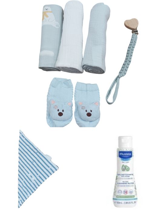 Bukiet pieluszkowy baby shower