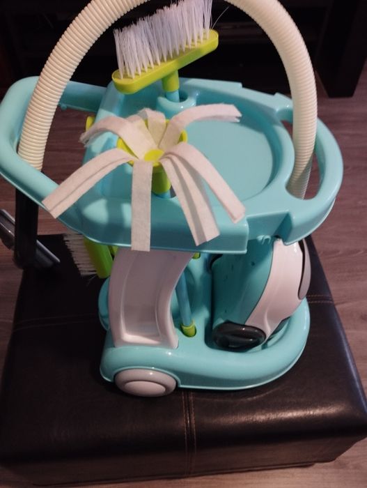 Mini Aspirador de brincar com pilhas