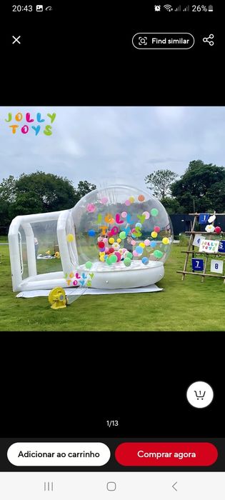 Aluga-se vários insuflaveis